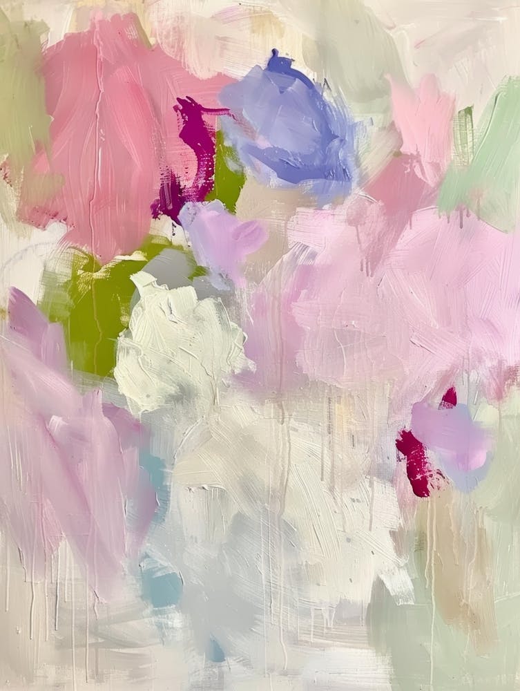 Abstract Flower Painting 21