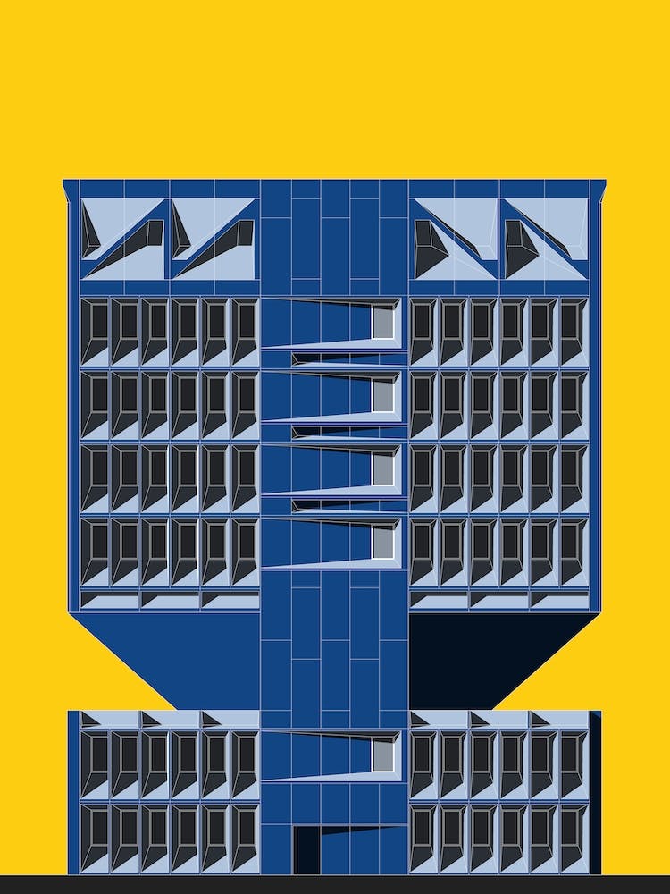 Pirelli Building, USA, Colour