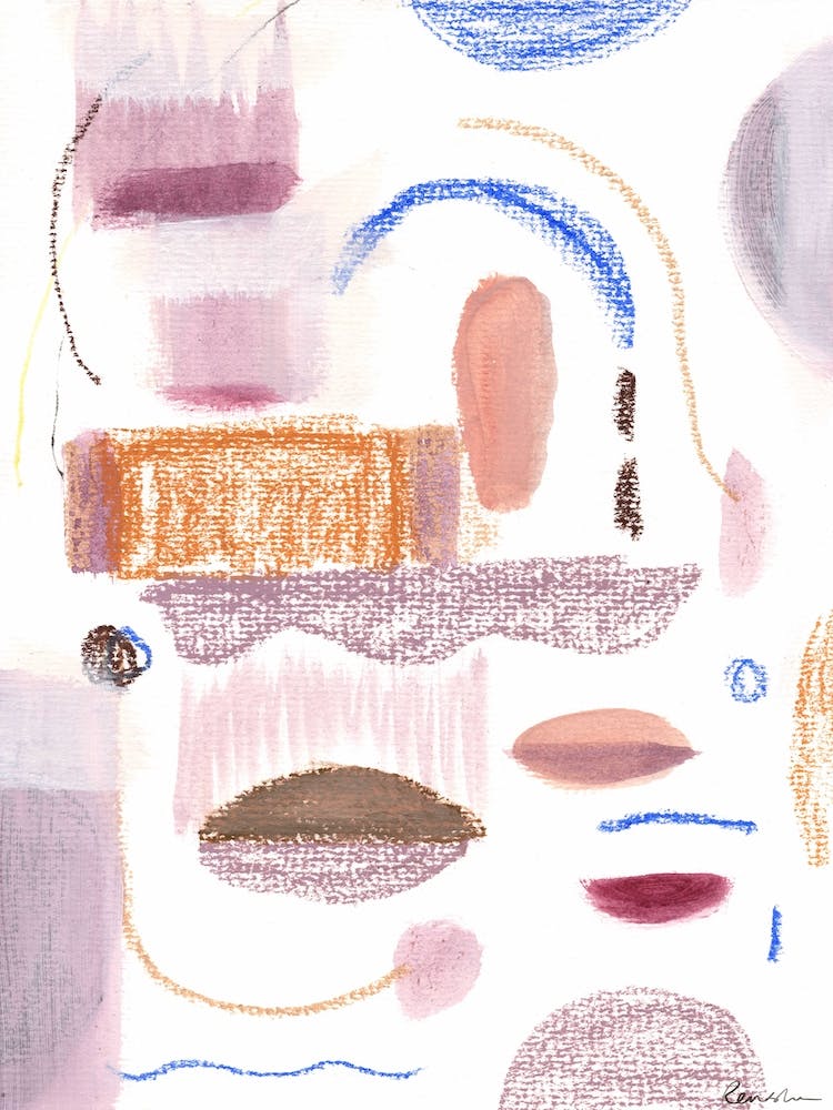 Upwards White & Purple