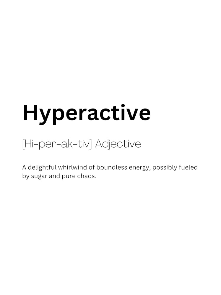 Hyperactive Definition Bedeutung