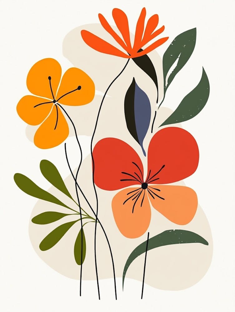 Abstract Flowers 89