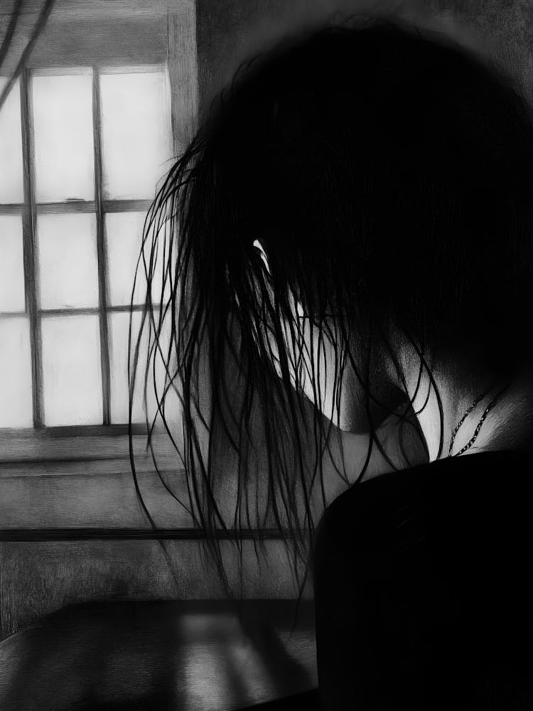 Black And White Painting 81