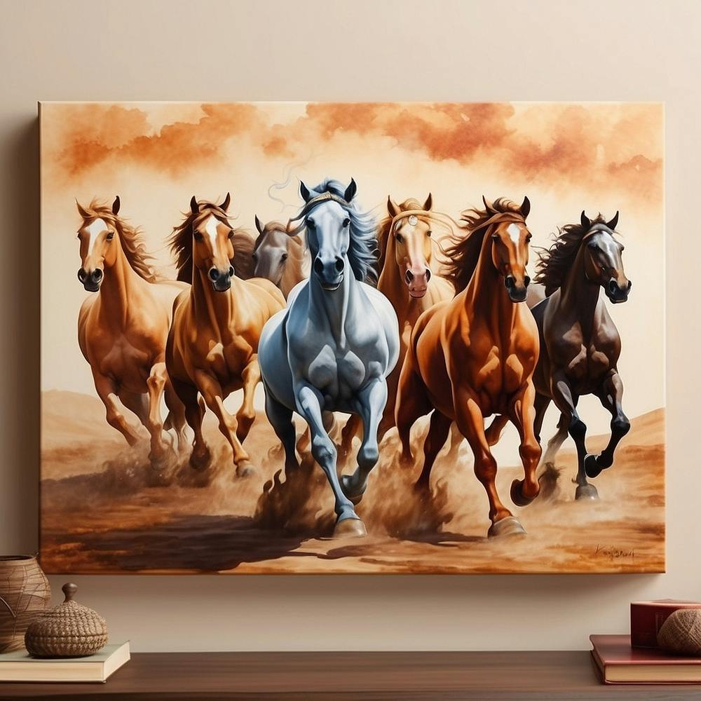 Horses Galloping