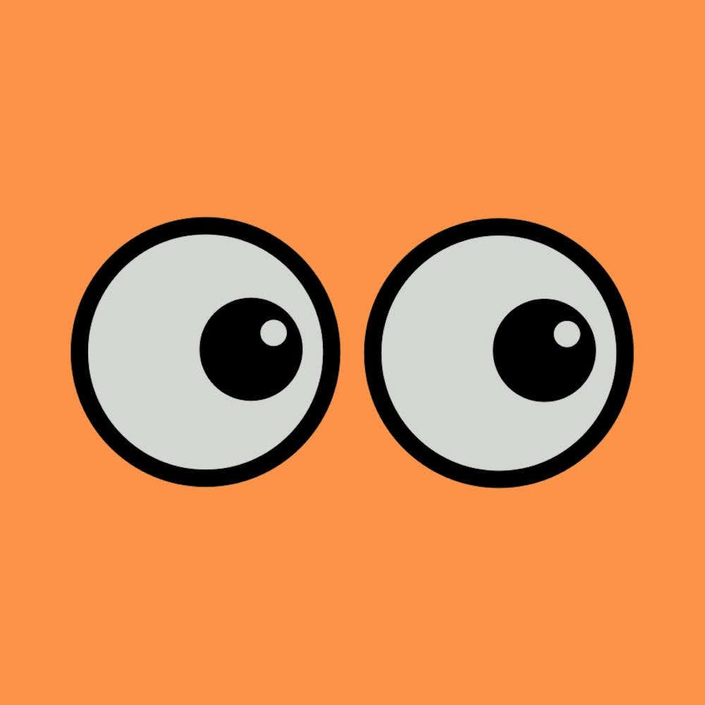 I See You Eyes Orange