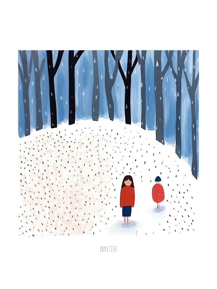 The Seasons Illustration Winter