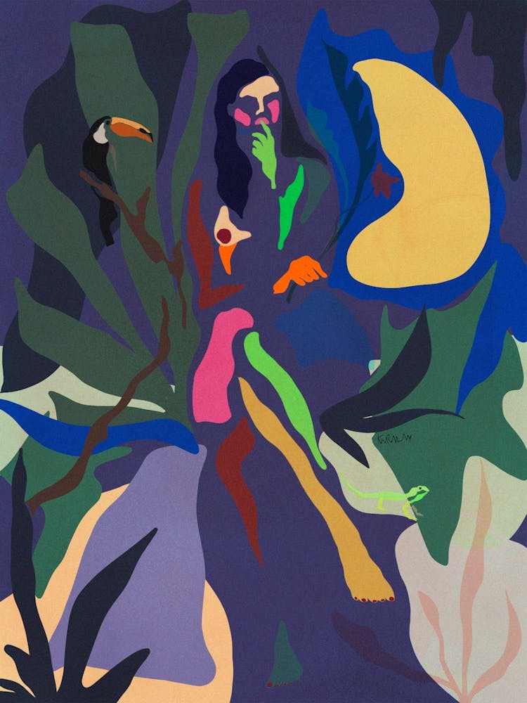 Tropical Neon Paradise 