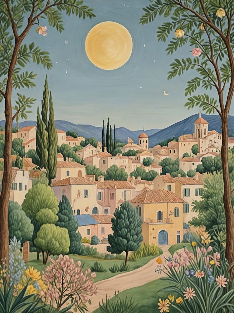 Clair de Lune dans le Village