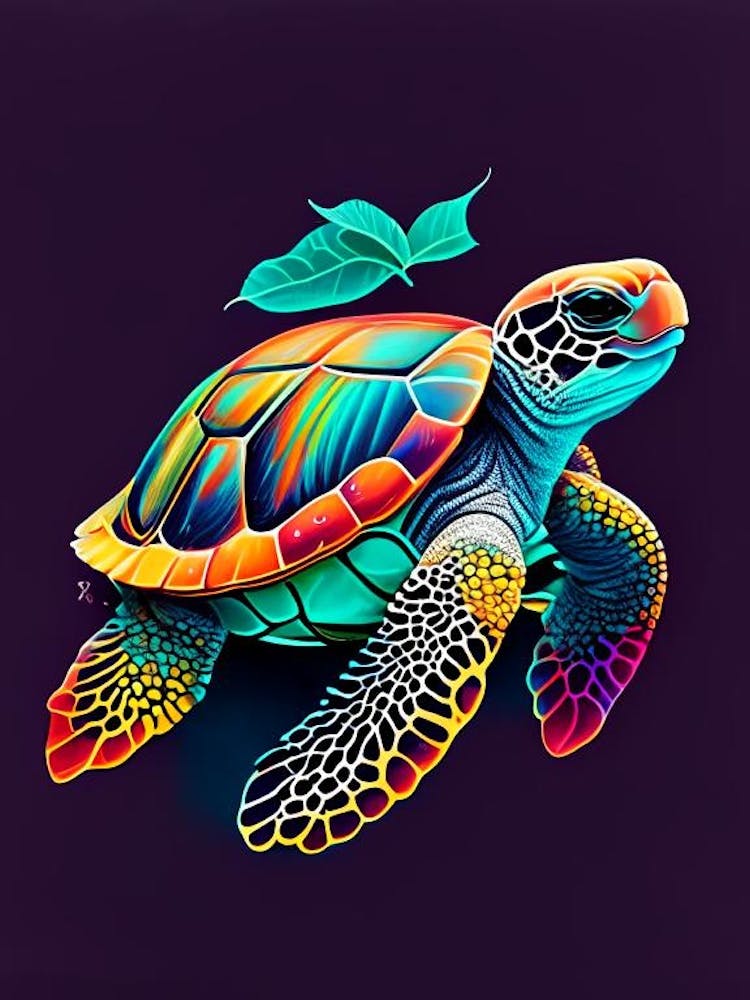 Hawksbill Sea Turtle (Eretmochelys Imbricata), Sea Turtle Tattoo 1