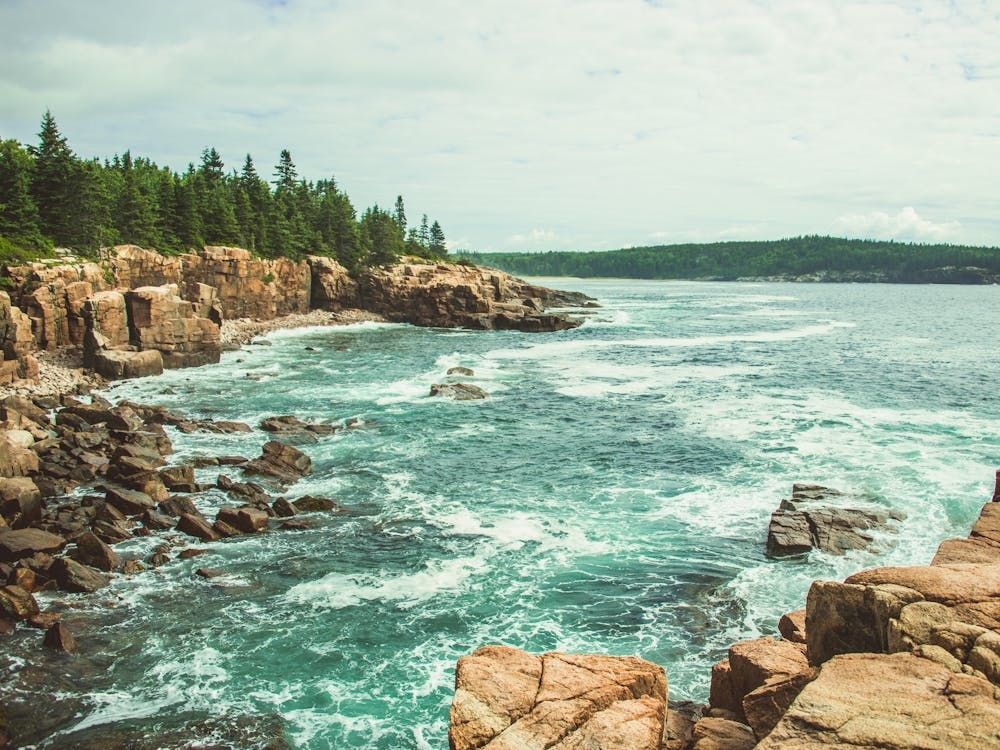 Rocky Shores Of Maine - Acadia National Park