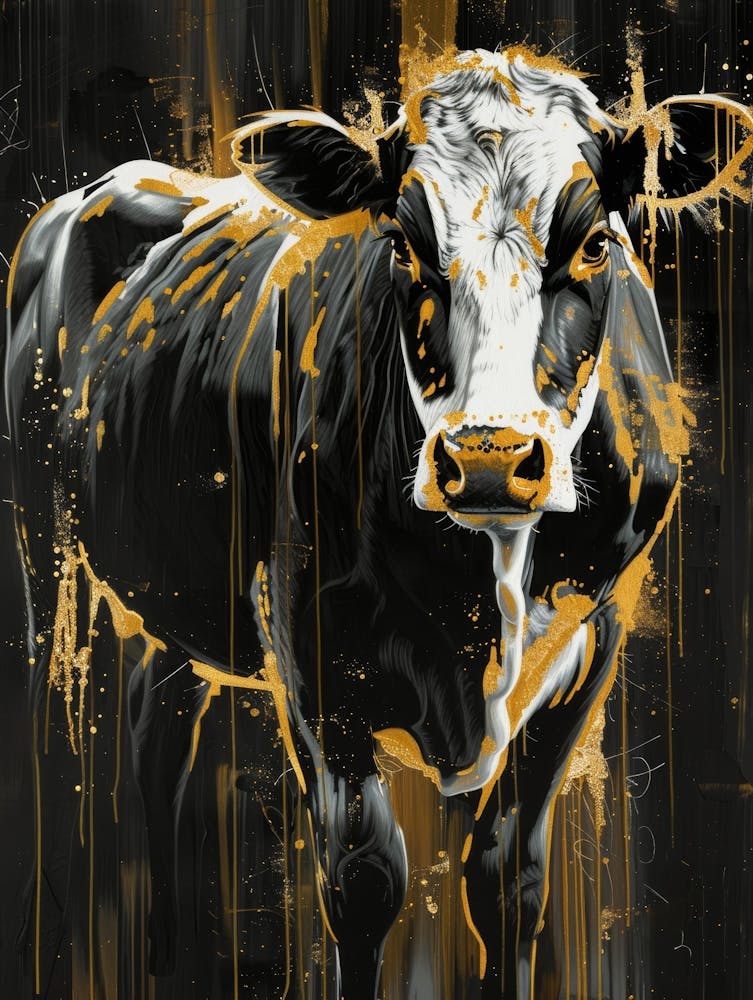 Cow Canvas Print 5