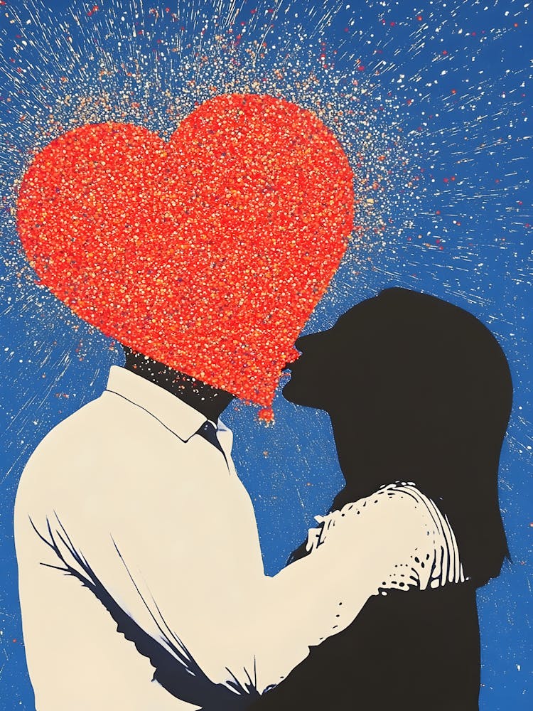 Kissing Couple 4