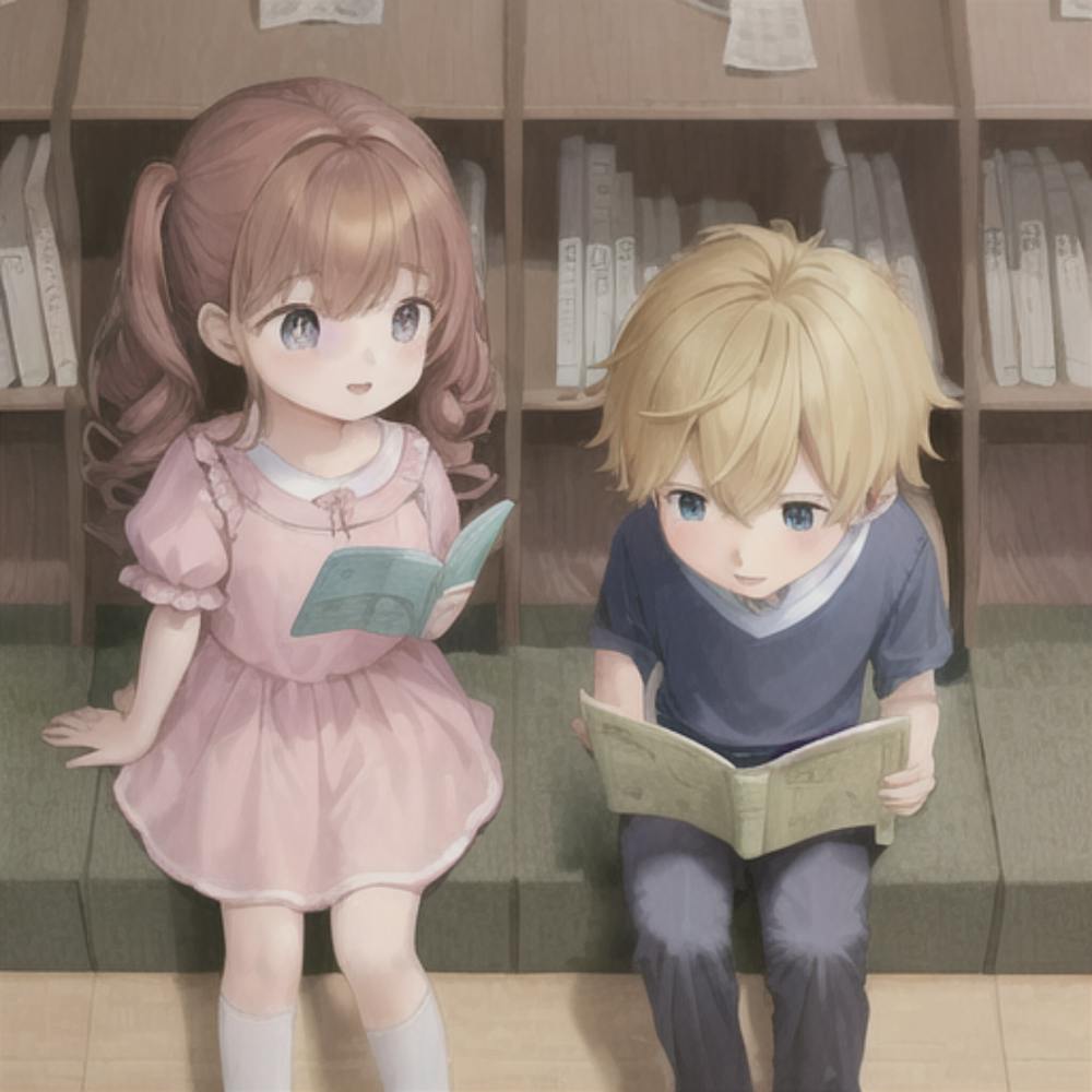 Children In The Library