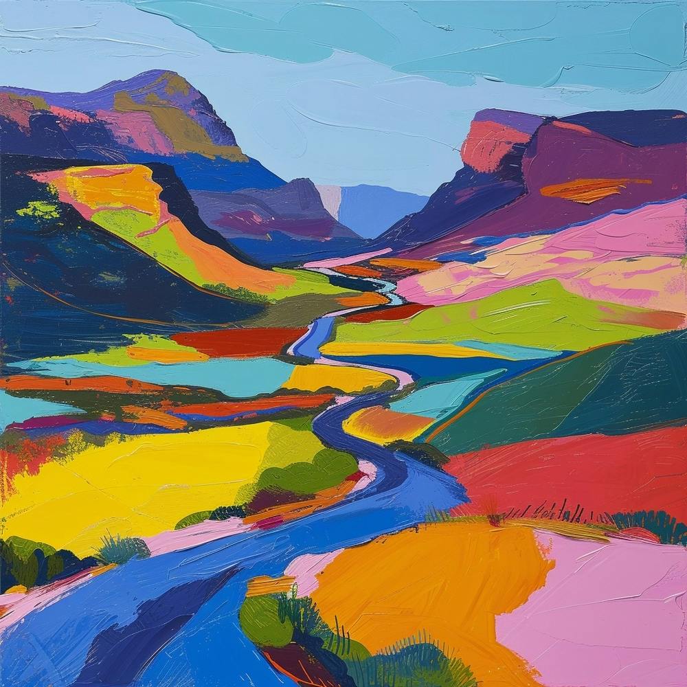 Abstract Travel Collection South Africa 1