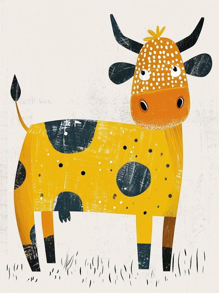 Yellow Cow 2