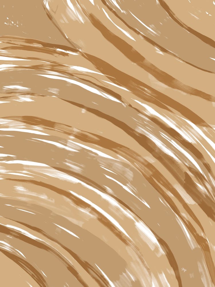 Abstract Mocha Whirl
