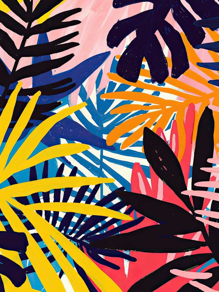 Fiery Botanicals Matisse Style