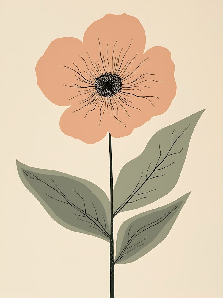 Creamy Botanical Layers in Still Light