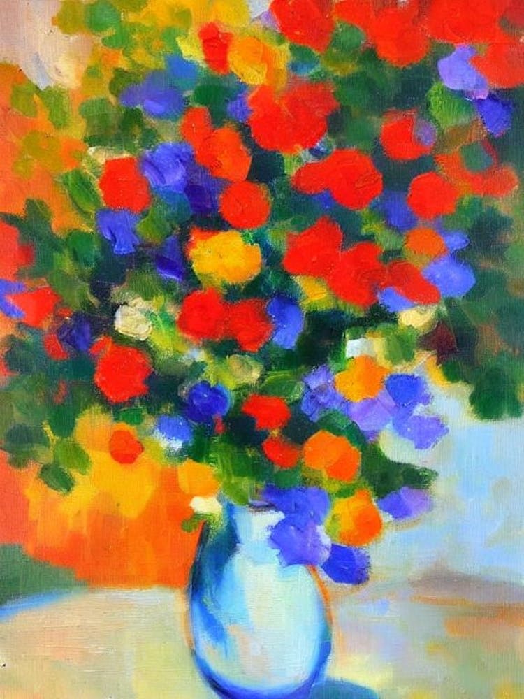Blastomussa Matisse Inspired Flower