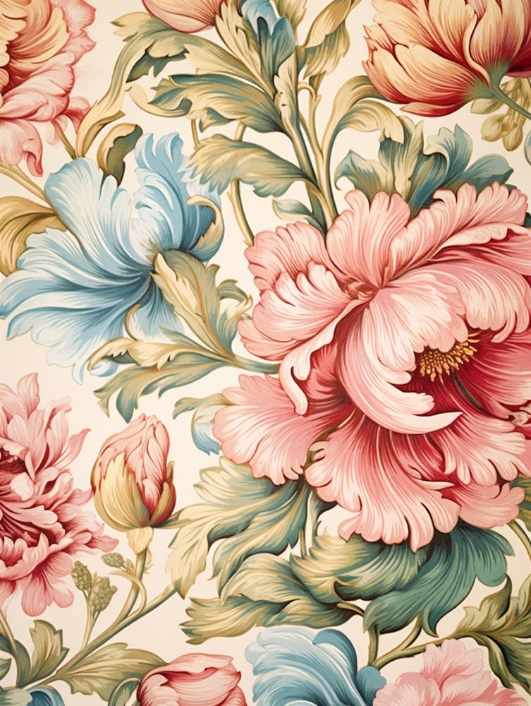 Blumen-Tapete 103