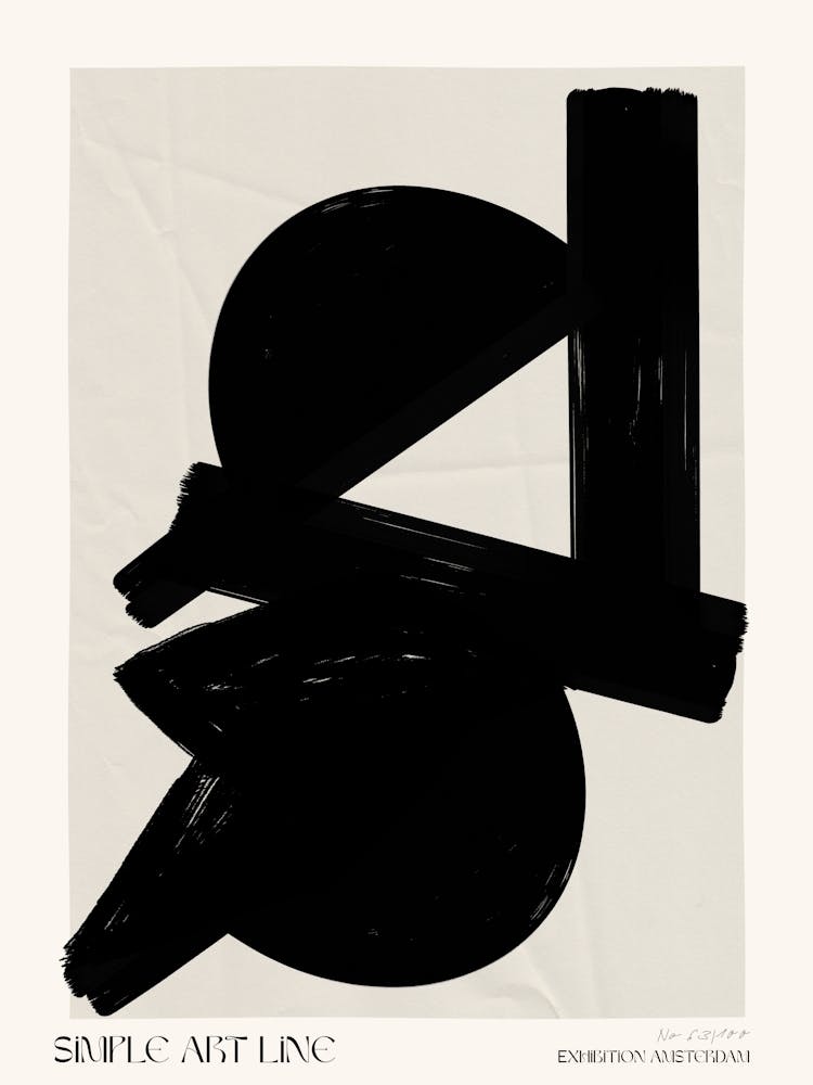 Simple art line no 56