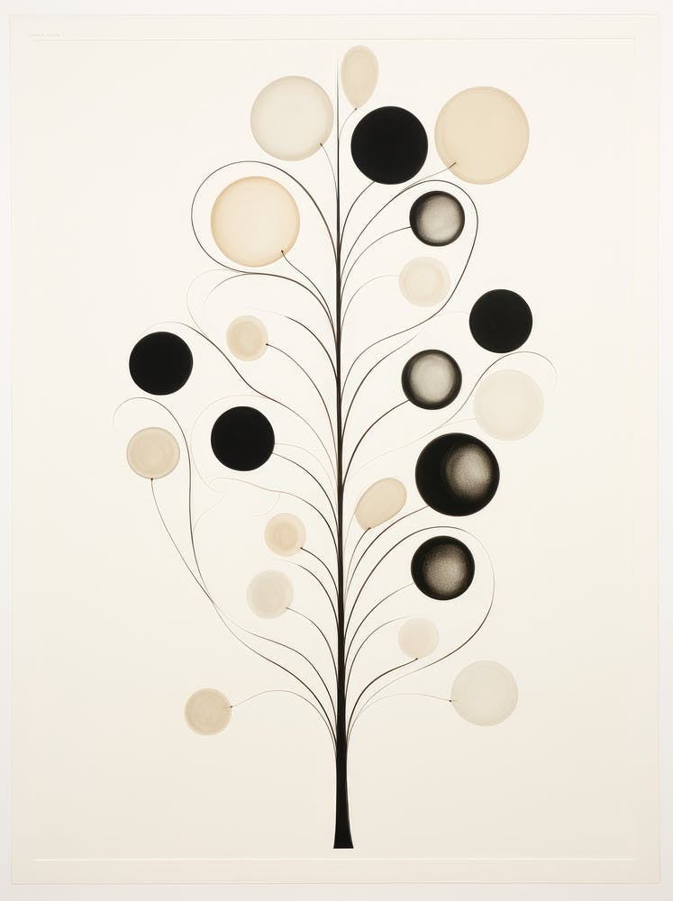 Black And White Tree