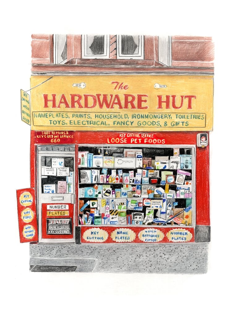 Hardware Hut Shop Front