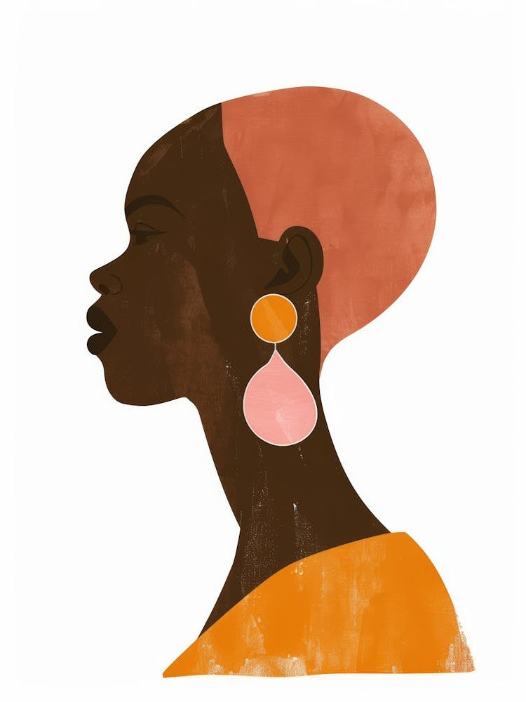 Portrait Of African Woman 70