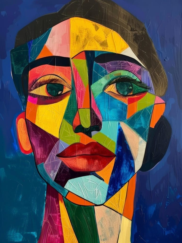 Abstract Portrait Of A Woman 39
