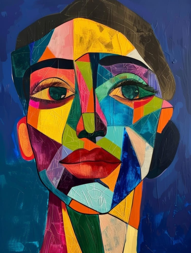 Abstract Portrait Of A Woman 39