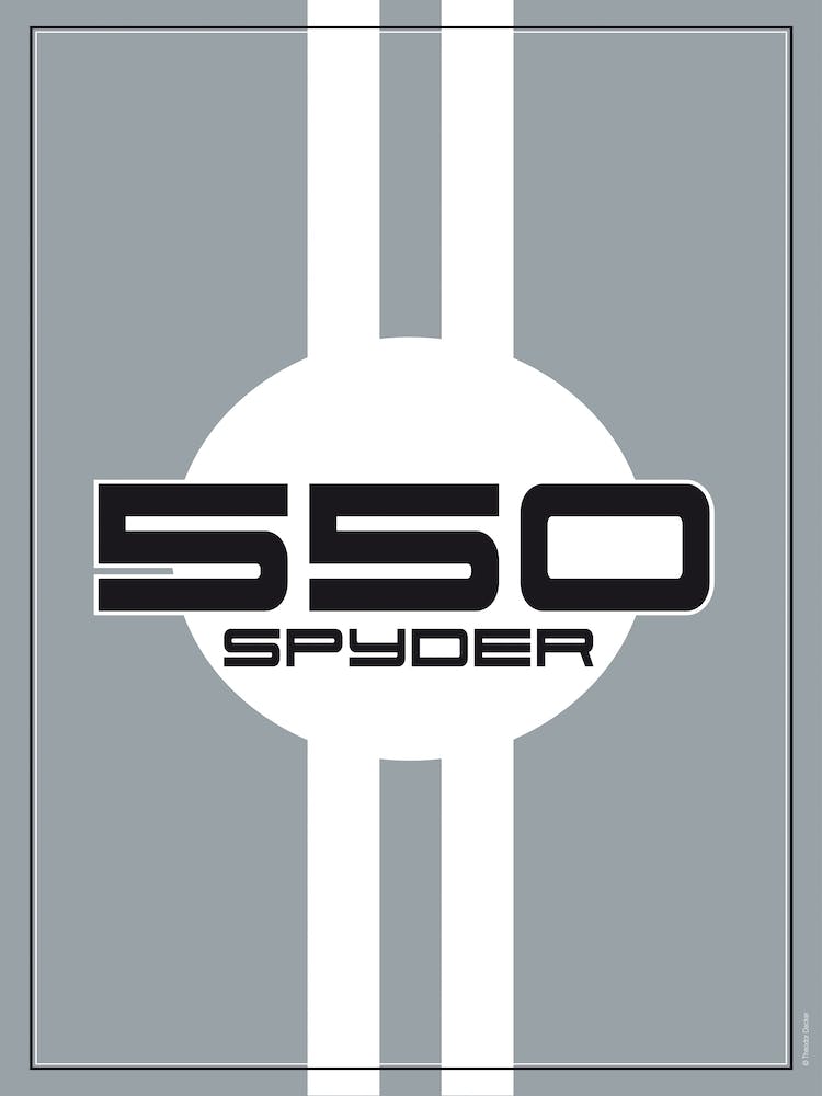 550 Spyder, Racing Design