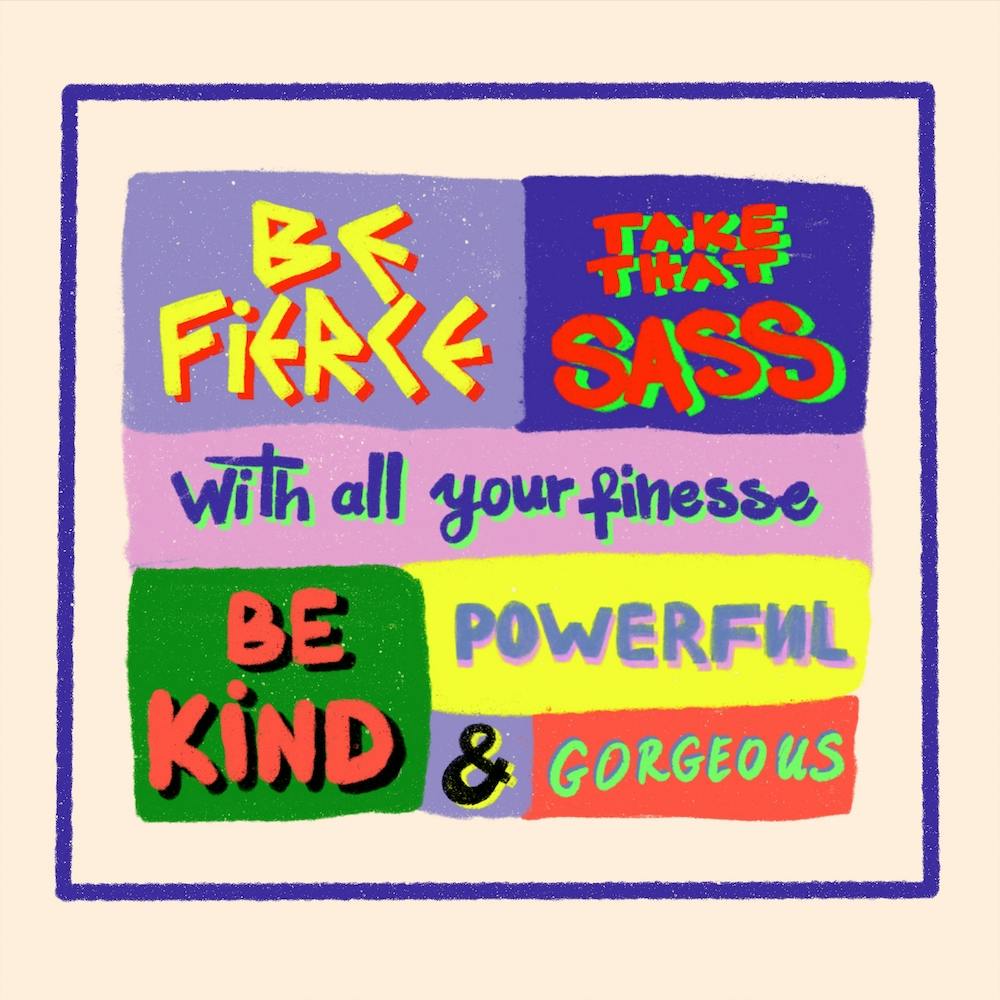 Motivation Words Square