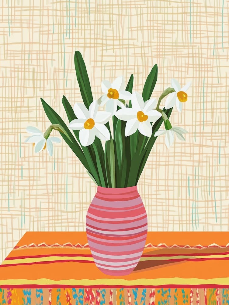 Daffodils In A Vase 10