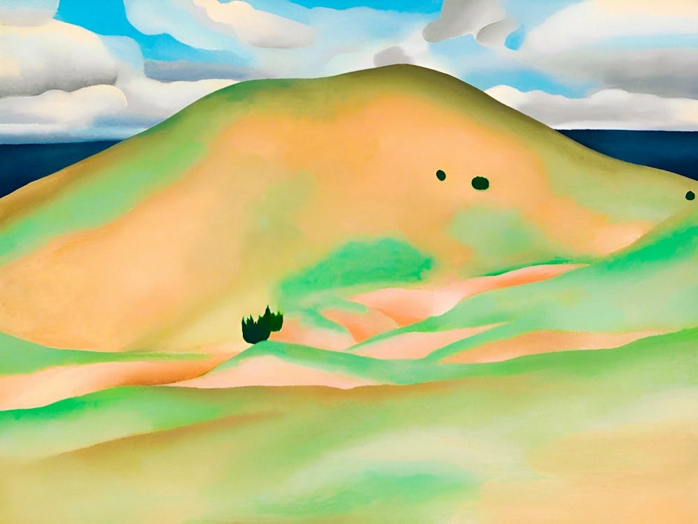 Georgia O’Keeffe - New Mexico-Near Taos, 1929