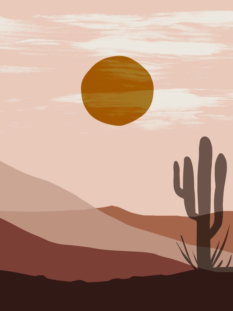 Sunset In The Desert 5