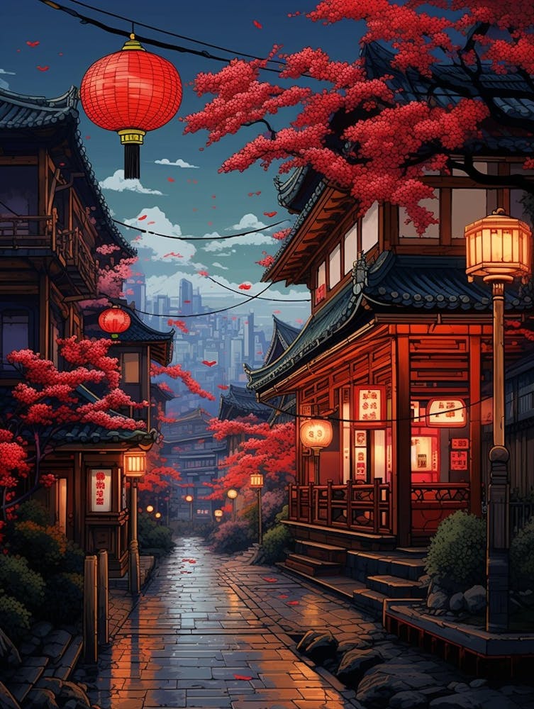 Japan Pixel Art 2