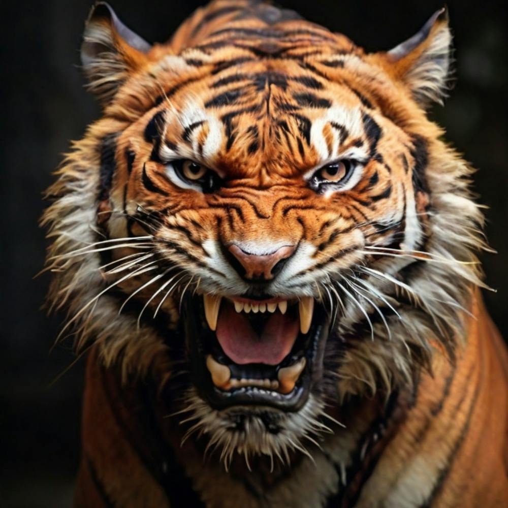 Angry Tiger
