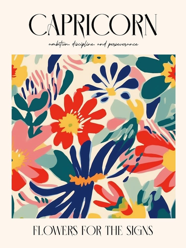 Flowers For The Signs Capricorn Zodiac Sign