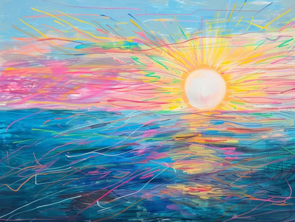 Sunrise Over The Ocean 5