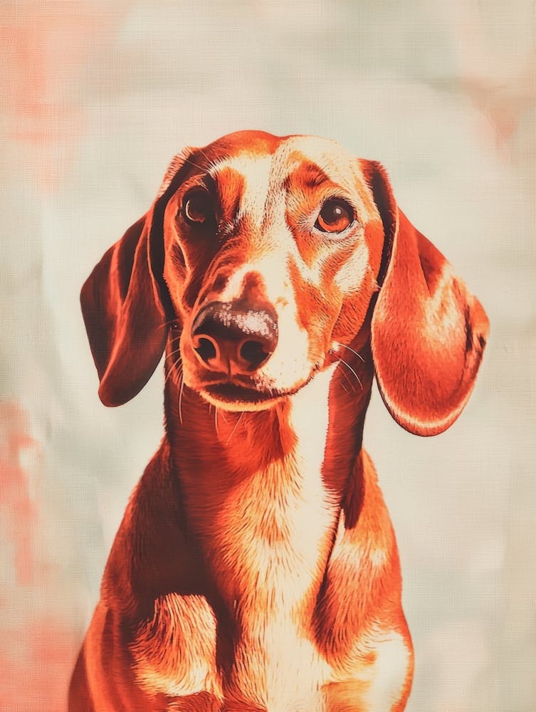 Dachshund.Generated AI. 3