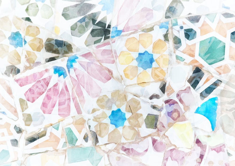 Mosaic of Barcelona XV