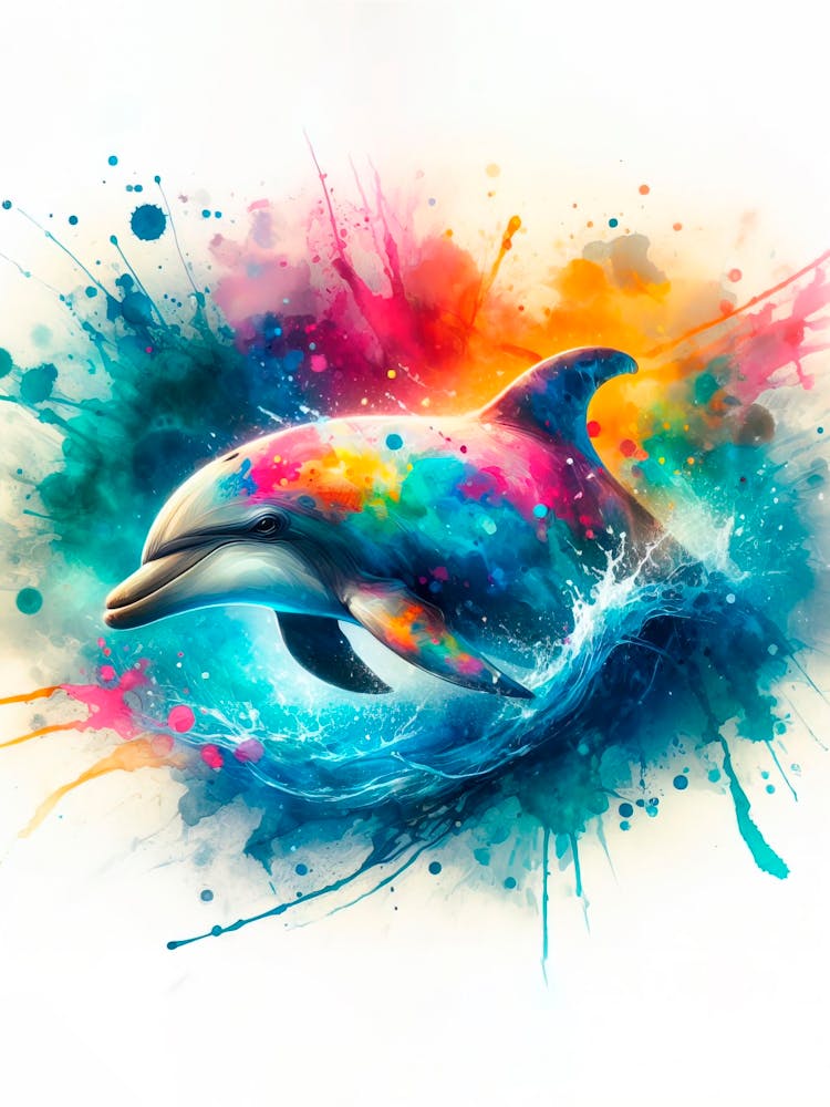 Dolphin Painting