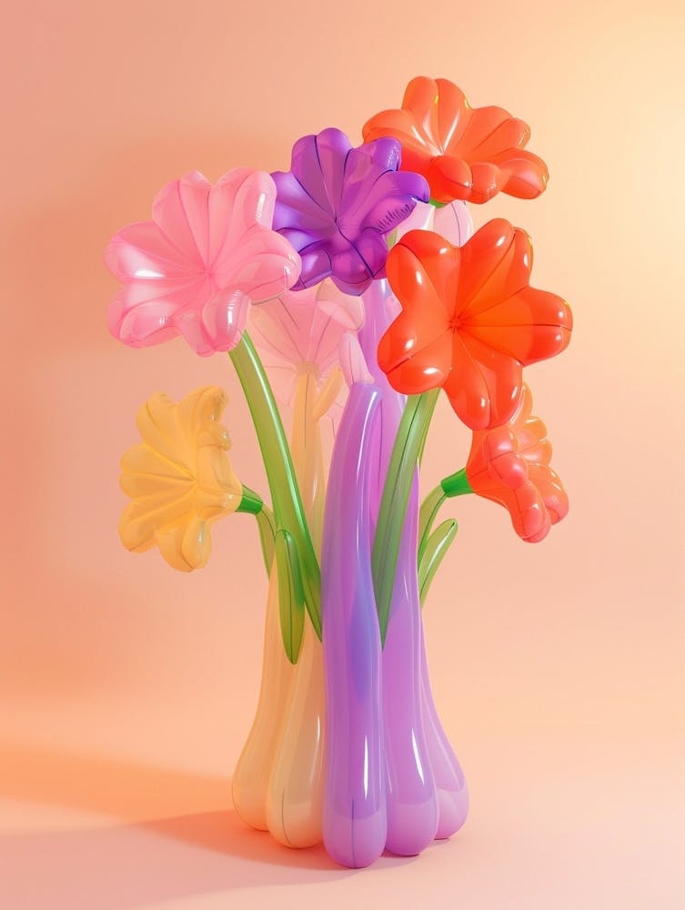 Dreamy Inflatable Flowers Larkspur 1