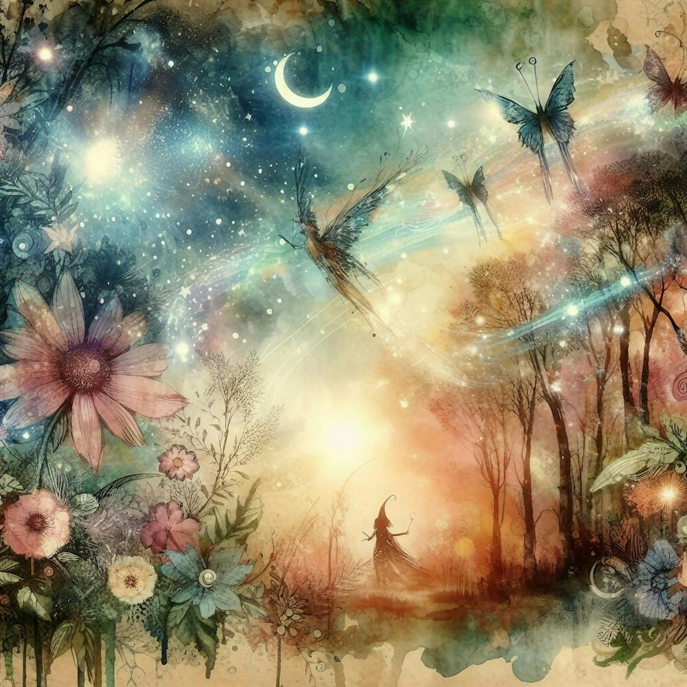 Fairy In The Forest