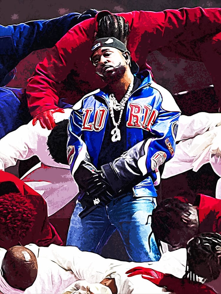 Rap Artist In A Crowd Of People kendrick lamar