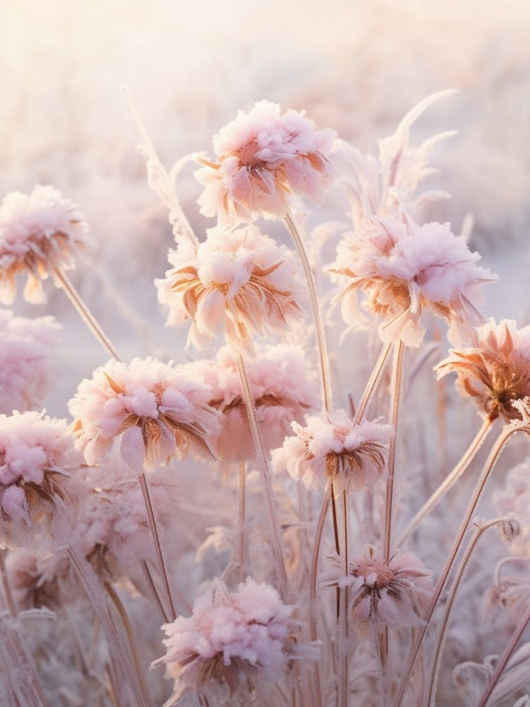 Frosty Botanical Scabiosa 2