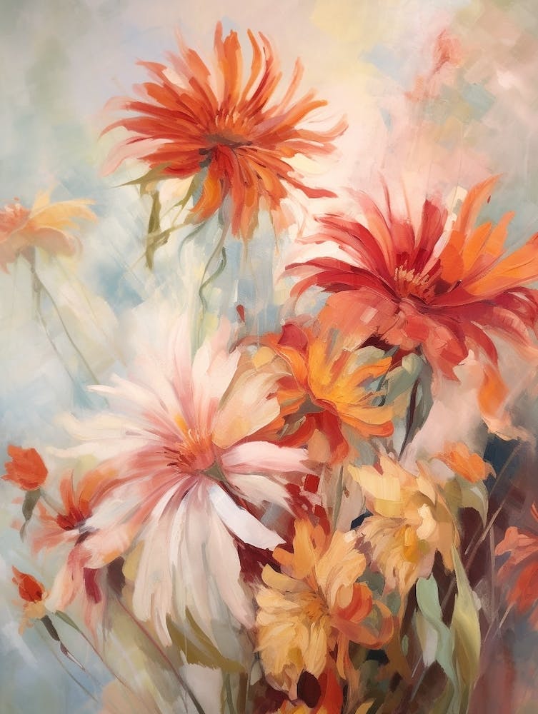 Fall Flower Painting Gaillardia 2