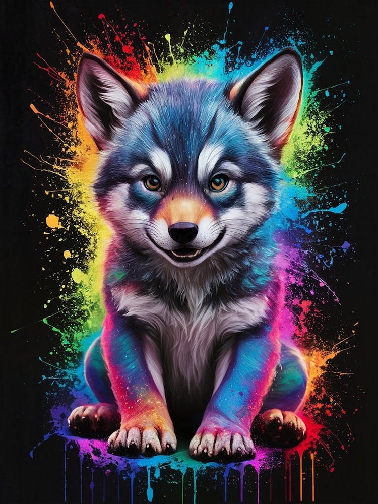 Fox Painting