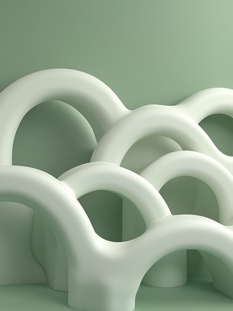 Sage Petals In Gentle Motion