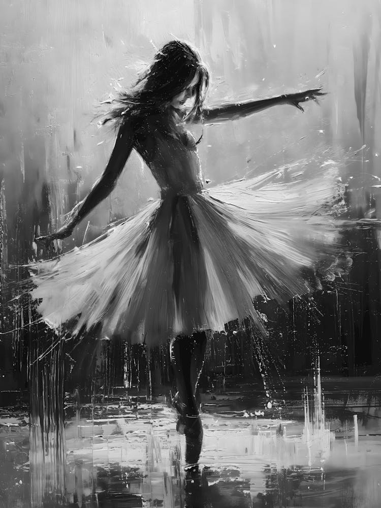 Ballerina In The Rain