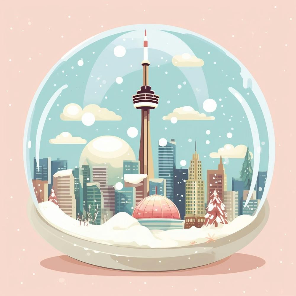 Toronto Canada Snowglobe